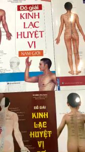 Sách - Combo 5c - Đồ giải kinh lạc huyệt vị + Liệu pháp chữa bệnh - Khu phản xạ