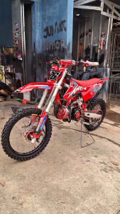 Decal Full Body Bebek Modif KTM 85cc Red Trail Supermoto Bebas Custom