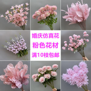 Wedding Decoration Artificial Flowers: Peony Rose Single Fake Flower for Marriage Scene Stage Arrangement Decorations