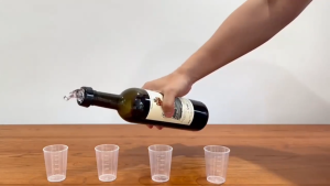 Pourer จุกรินเหล้าอย่างดี แบบกำหนดการรินครั้งล่ะ 10 มล. บาร์เทนเดอร์ จุกรินเครื่องดื่ม จุกรินน้ำหวาน อุปกรณ์บาร์