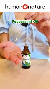 Human Nature Peppermint Wellness Essential Oil 30ml 100% Natural | Refreshing Cooling Relaxing (No Harmful Chemicals)
