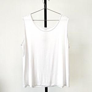 Plus size sleeveless camisole singlet cotton curvy fashion 7071