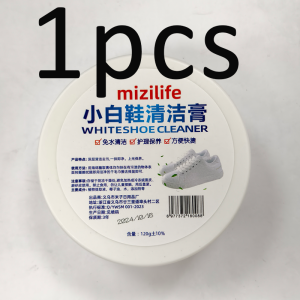 1/2/3Pcs White Shoes Cleaning Cream With Sponge Multifunctional No-wash Shoes Stains Removel Special Household Shoes Cleaner Kit