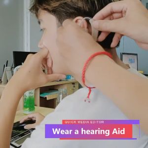 BTE Hearing Aid บลูดอต เครื่องช่วยฟังใส่ถ่าน รุ่น 1 รับประกัน 1 ปี