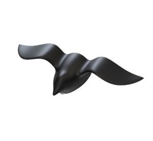 Seagulls Motion Sensor Night Light Indoor 1200mAh Wireless Battery Operated Wall Sconce 3 Color Temperatures Rechargeable Lamp Stick on Lights for Bedroom Bedside Room Hallway Bed