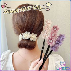 Need Ladies sweet fashion pearl hairpin simple and generous hairpin semi-round ball head artifact