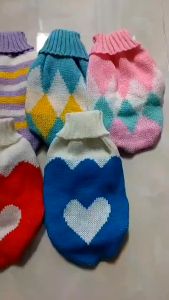 BHQ PET เสื้อสัตว์เลี้ยง น่ารัก พร้อมส่ง XS-XXL หุ้นๆ และสูงสำหรับแมว และสูงสำหรับสุนัข ให้อบอุ่น