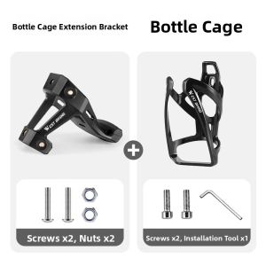 West Biking | Bike Water Bottle Holder Adapter for Mountain and Road Bikes