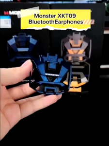 Monster XKT09 Wireless Bluetooth 5.2 Earphones TWS Headphones Sports Earbuds Noise Reduction Gmaing Dual Mode Headset With HD Mic