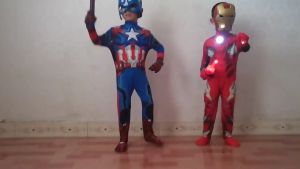 HNB Iron Man Costume Marvel Avengers Endgame Zentai Cosplay Jumpsuit for Kids/Adult 3D Style