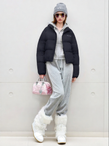 Juicy Couture | 90 Down White Duck Down Quilted Coat
