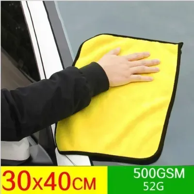 Car Wash Microfiber Towel 30x30/60CM Car Cleaning Drying Cloth Hemming Car Care Cloth Detailing Car Wash Towel