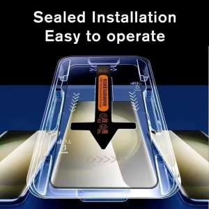 superfit clear tempered glass Infinix note edge 5G easy instalasi