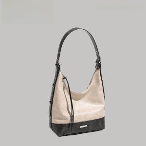 URDAV RAWVIO Large Capacity Womens Crossbody Tote Bag Commuter Shoulder Bag Vintage Single Shoulder Slant Bag Trendy