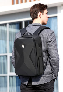 Fenruien New Men Backpack Fashion Waterproof School Travel Bag Anti-Theft Business Backpacks Fit For 17.3 Inch Laptop