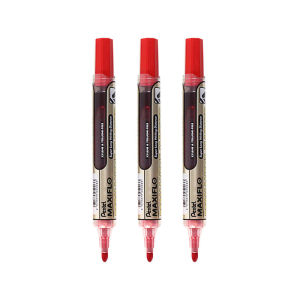 Bút Chì Dầu Pentel NLF50 Đầu Tròn Bút Chì Dầu Thẳng Sau Áp Lực Bút Chì Dầu Cho Giáo Viên Và Nhân Viên Văn Phòng