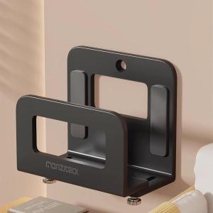 Router Placement Bracket Wifi Storage Box Holder Wall Mounted No Drilling Required Cable Organizer for Set Top Box