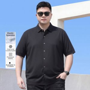 Zuogeeya | Summer Lightweight Business Casual Shirt for Plus Size