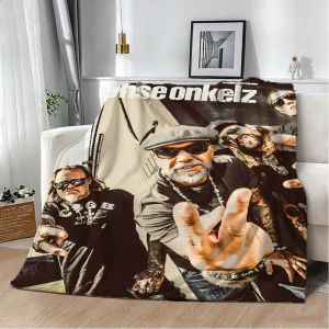 Bandai | Band B-Bohs-e Singer O-Onkelz-S Rock 3D Flannel Blanket Soft Throw Blanket Art For Home Decor Bedroom Bed Sofa Picnic Fans Gifts
