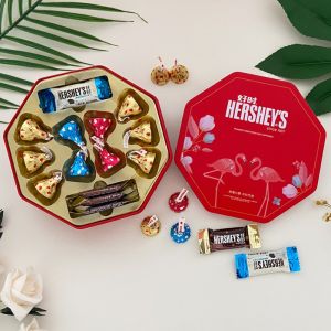 Hersey Chocolate Wedding Celebration Candy Gift Boxed Finished Product Containing Chocolates Engagement Handouts Iron Box Sugar Box