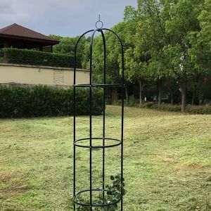 Miisoo ซุ้มกุหลาบ ซุ้มไม้เลื้อย เหมาะสำหรับเถาวัลย์และพืชคืบคลาน ไม้เลื้อย อุปกรณ์ตกแต่งสวน พืชโครงไม้เลื้อย