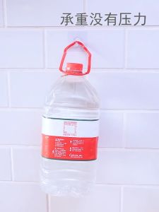 30/20/10/5 ชิ้นแขวนผนังประตูด้วยตนเองตะขอแขวน / ที่เก็บกุญแจผ้าเช็ดตัวโปร่งใส / ชั้นวางของหนักกันน้ำสำหรับห้องน้ำ