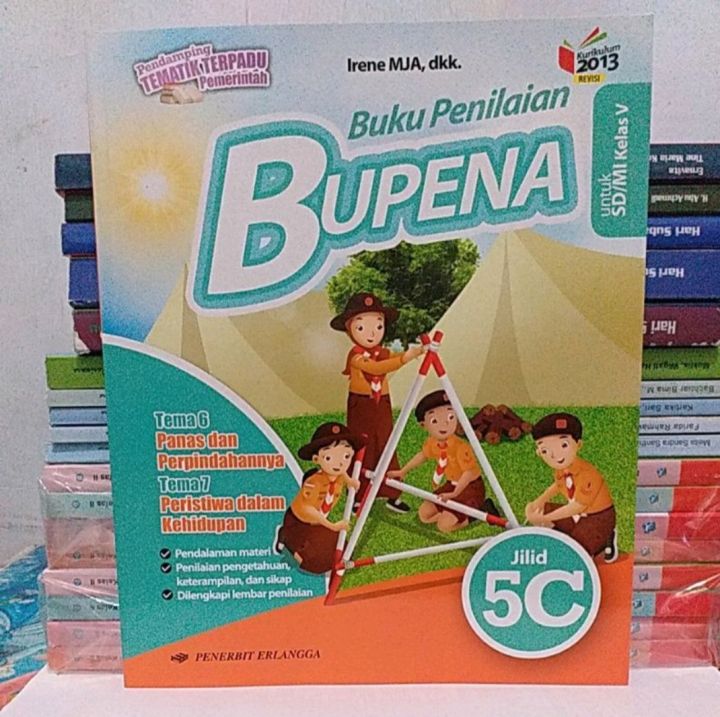 Buku Penilaian Bupena Jilid 5C SD/MI Kelas 5 Erlangga | Lazada Indonesia