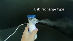 【New stock】Handheld Portable Nebulizer Ultrasonic Nebulizer Spray Mini Inhaler Cough Phlegm Mesh Nebulizer Asthma Nebulizer Inhaler WHQ1