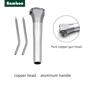 Dental Air Water Spray Triple 3 Way S-y-r/i/n/g/e Hand-piece + 2 Nozzles Tips Tubes For Dental 3 Way Air Water Spray Triple S-y-r/i/n/g/e