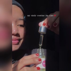 JIERA Advance Lip Serum 20ml with Vitamin C dan Duo Vitamin E Pencerah Bibir Eksfoliasi serta Melembapkan Bibir dengan UV Protection