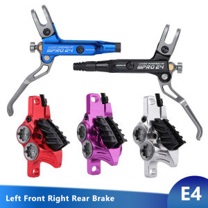 IIIPRO E4 4Piston Brake Mountain Bike Hydraulic Brake MTB Disc Brake Scooter E-Bike Brake Caliper