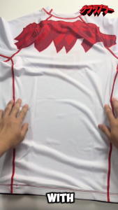The Grappler White Martial Arts Short Sleeve Rash Guard Compression