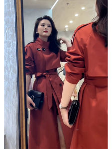 SHANGSHA | High-end Elegant Little Black Dress-style Coat Dress