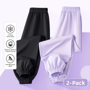 JEANSWEST SPORT | Mosquito Repellent Quick-Dry Cool Lightweight Summer Black Pants