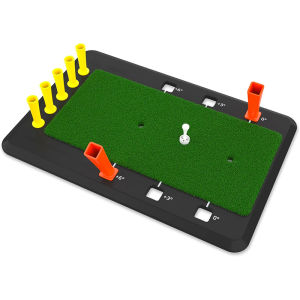 Swing Perfect | Practice Swing Launch Training Aid Swing Correction Left Right Hook Fade Golf Tee Mat