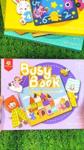 Mainan Edukasi Anak: Pinwheel Single Activity & Busy Book Level 7