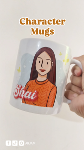Personalized Mug with Name | FREE Box | Personalized Character Mug with Box | Coffee Mug for Souvenir | Tea Mug | Mug for Christening | Wedding Souvenir | Christmas Gift | Mug with Picture | Couple Mug | Gift Idea | Custom Mug | Customized Mug