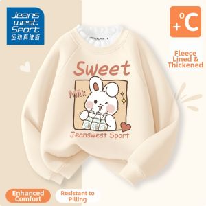 Fleece Lined Thickened Hoodie
