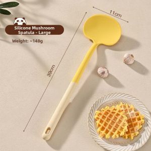 TAOKOU | Heat Resistant Non-Stick Suitable Food Grade Silicone Cooking Spoon