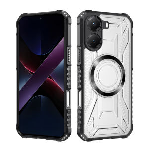 Applicable to Xiaomi POCO X7Pro magnetic mobile phone case POCO C65 war shadow CD pattern anti-drop Xiaomi 13T protection h260709