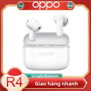 Tai Nghe Không Dây Bluetooth 5.4 OPPO Enco R4 Kiểu Đeo Trong Tai Tích Hợp Khử Tiếng Ồn Cuộc Gọi Bằng AI Âm Thanh Nổi HiFi Hộp Sạc 560mAh
