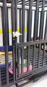 Aluminum Alloy Security Automatic Window Gate Lock Spring Bounce Door Bolt Latch