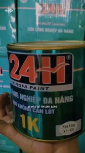 SƠN SẮT MẠ KẼM 1THÀNH PHẦN XINGFA 24H LON 900GR ĐỦ CÁC MÀU