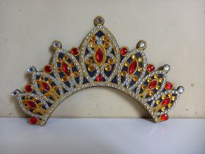 bordir mahkota murah / mahkota benul /aksesoris tari