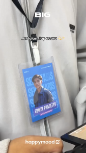 ID Card Mika ( 20 PCS ) Plastik Glue Card Tempat Kartu ID Card Mika B1 B2 B3 B4 A1 A2 A3 Nametag Panitia