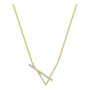 Dây Chuyền Hình Học Thời Trang Cho Nữ Phong Cách Lạnh Đơn Giản Thiết Kế Dây Chuyền Xương Đòn Bạc Thanh Lịch Phụ Kiện Trang Sức