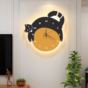 Modern Simple Creative Wall Clock Living Room Restaurant Decor Acrylic Material Mechanical Movement Home Decor Clocks