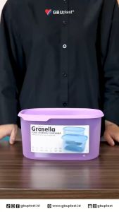 Toples Makanan GRASELLA Harga Satuan Sealware Food Storage Box Kedap Udara BPA Free GBUplast