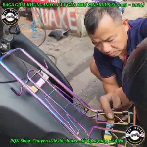 Baga Giữa Cần Số Bộ Ốp Mỏ Dè Cặp Bảo Vệ Lốc Máy Ốp Biển Số Cho Sirius Fi 2013 – 2024 Sirius Xăng Cơ RC 2006 - 2024