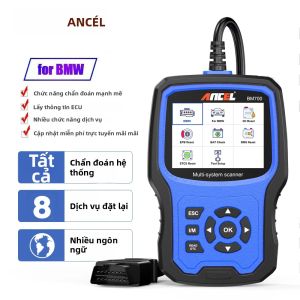 Máy Quét OBD2 ANCEL BM700 Dành Cho BMW/MINI - Hỗ Trợ Chức Năng EPB SAS Airbag TPMS Reset Dầu Mã Hóa Phun Nhiên Liệu Công Cụ Chẩn Đoán Ô Tô Với Cập Nhật Trọn Đời Miễn Phí